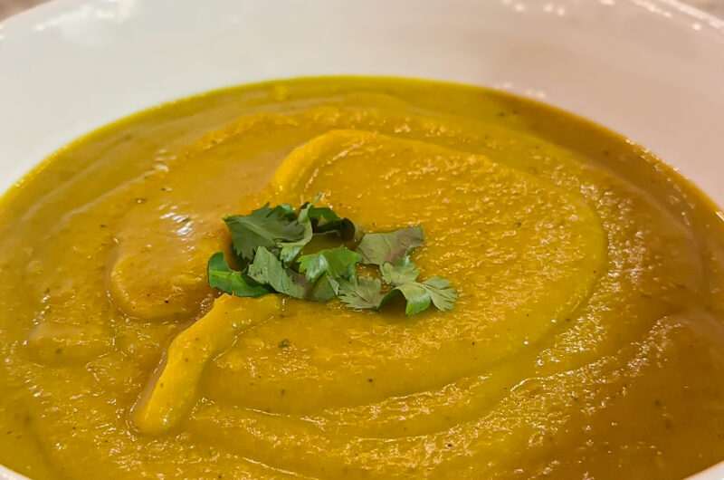 Creamy Savory Vegan Pumpkin Soup